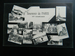 SOUVENIR DE PARIS                                 MULTIVUES DU  XVI ème ARRONDISSEMENT - Paris (16)