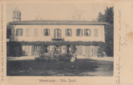 Lombardia  -  Brianza  -  Vimercate  - Villa Scotti   - F. Piccolo  -  Viagg  - Bella Animata - Sonstige & Ohne Zuordnung