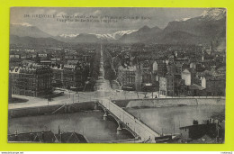 38 GRENOBLE N°296 Vue Générale Pont De France Cours St André Non Voyagé édit Gaude VOIR DOS - Grenoble