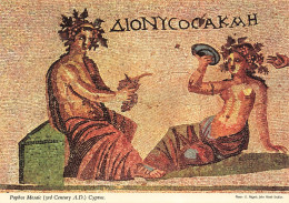 CHYPRE - Paphos - ...The God Of Wine .... Extending A Bunch Of Grapes To Akme - Colorisé - Carte Postale - Chypre
