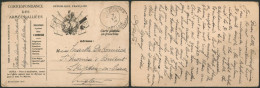 Correspondance Des Armées Alliées Expédié Via P.M.B. (1915, Interprète à Calais) > Skipton (England) - Belgisch Leger