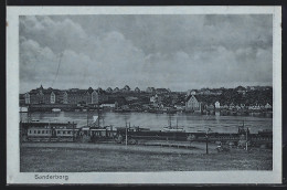 AK Sönderborg, Ortsansicht übers Wasser  - Danemark