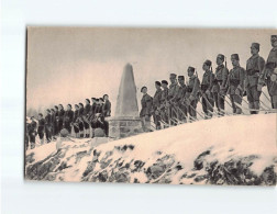 Col De L'Aution, Chasseurs Alpins Et Tirailleurs Nord-Africains Dans La Neige - état - Sonstige & Ohne Zuordnung