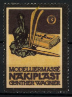 Reklamemarke Näkiplast Modelliermasse, Günther Wagner  - Erinofilia