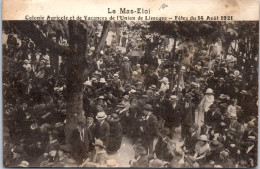 87 LIMOGES -LE MAS ELOI - Colonie Fete Du 14 Aout 1921 - Limoges