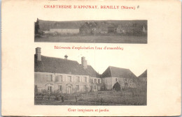 58 REMILLY - Carte Double Vue De La Chartreuse  - Other & Unclassified
