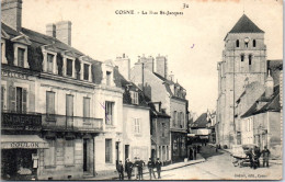 58 COSNE - Vue De La Rue Saint Jacques.  - Cosne Cours Sur Loire