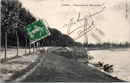 58 COSNE - La Promenade Des Marronniers. - Cosne Cours Sur Loire