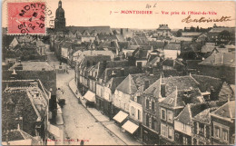 80 MONTDIDIER - Vue Prise De L'hotel De Ville  - Montdidier