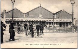 45 ORLEANS - Place Albert 1er Et La Gare  - Orleans