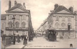 45 ORLEANS - Entree Sud De La Rue Royale Depuis Le Pont  - Orleans