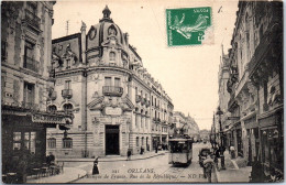 45 ORLEANS - Banque De France, Rue De La Republique  - Orleans