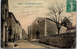 83 COGOLIN - Rue Nationale Et Eglise  - Autres & Non Classés