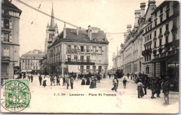 SUISSE - LAUSANNE - Place Saint Tranvois  - Sonstige & Ohne Zuordnung