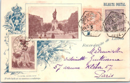 PORTUGAL - LISBOA - Carte Souvenir Double Vues 1899 - Autres & Non Classés