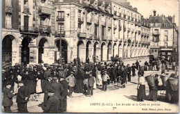 76 DIEPPE - Les Arcades Et La Criee Au Poisson  - Dieppe