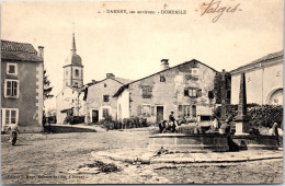 88 DOMBASLE - Le Centre Du Village Et La Fontaine  - Other & Unclassified