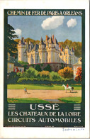 37 USSE - Carte Publicitaire Des Chemins De Fer  - Other & Unclassified