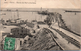 34 CETTE - L'entree Du Port & La Jetee  - Sete (Cette)