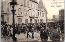 87 LIMOGES - Greves De 1905, Les Rouges Et Noir Vers La Prefecture  - Limoges