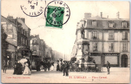87 LIMOGES - Vue Sur La Place Carnot.  - Limoges