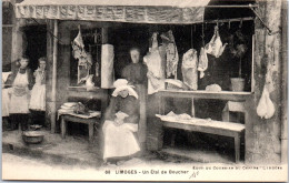 87 LIMOGES - Un Etal De Boucher.  - Limoges