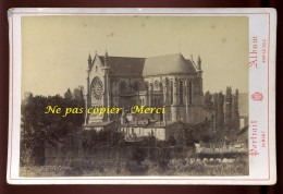 BAR-LE-DUC (MEUSE) - PHOTO ORIGINALE SUR CARTON J. ADEODAT DUMONT , 14 RUE DU PONT DU JOUR - FORMAT 16.2  X 10.5 CM - Lieux