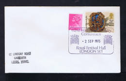 Sp10562 ENGLAND 62nd Int. Conference ROYAL FESTIVAL HALL -London 1975 Mailed - Other & Unclassified