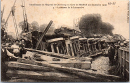 27 BERNAY - Dessous De La Locomotive Lors De La Catastrophe De 1910 - Bernay