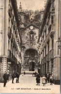 Espagne - VASCO - SAN SEBASTIAN Iglesia De Santa Maria  - Otros