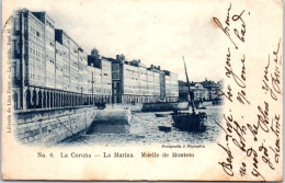 Espagne - GALICIA - La Coruna, La Marina, Muelle De Montoto  - Other & Unclassified