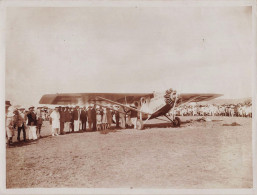 Aviation * Belle Grande Photo Ancienne * Avion FARMAN Moteur SALMSON * Aérodrome Aviateur Plane Farman * 24x18cm - ....-1914: Précurseurs