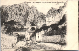 06 MENTON - Pont Saint Louis A La Frontiere  - Menton