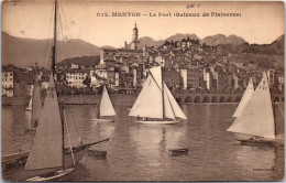 06 MENTON - Le Port (bateaux De Plaisance) - Menton