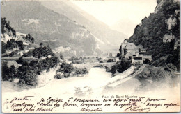 SUISSE - GRISONS - Pont De Saint Maurice  - Autres & Non Classés