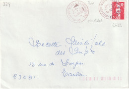 CAD  / N°  2629  (  VIOLET  ) 94 - VILLEJUIF - NORD - Handstempel