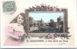 11 CARCASSONNE - Je Vous Envoie Ces Fleurs  - Sonstige & Ohne Zuordnung