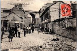 76 ELBEUF - Rue De Bourgtheroulde Apres L'orage De Juin 1908 - Elbeuf