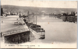 76 ELBEUF - La Seine Et Le Pont Suspendu  - Elbeuf