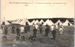 35 SAINT AUBIN DU CORMIER - Camp De La Lande D'ouee, Les Tentes  - Sonstige & Ohne Zuordnung