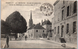 21 POUILLY EN AUXOIS - Un Coin De La Place. - Autres & Non Classés