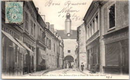 18 MEHUN SUR YEVRE - Rue Jeanne D'arc Et Porte De Ville  - Mehun-sur-Yèvre