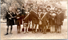 27 EVREUX - CARTE PHOTO - Petites Footballeuses Institution Notre Dame  - Evreux