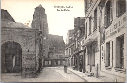 37 BOURGUEIL - La Rue Des Halles  - Andere & Zonder Classificatie