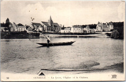 37 CUNAULT - La Loire, L'eglise Et Le CHATEAU - Andere & Zonder Classificatie