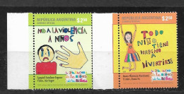 ARGENTINA 2011 CENTENARY OF PAEDIATRIC SOCIETY PAIR MNH - Neufs