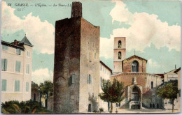 06 GRASSE - L'eglise, La Tour  - Grasse