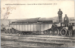16 RUELLE - Canon De 305 Sur Le Quai D'embarquement  - Other & Unclassified