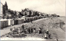 14 SAINT AUBIN SUR MER - Vue Sur La Plage  - Autres & Non Classés