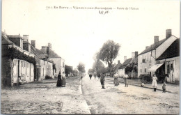 18 VIGNOUX SUR BARANGEON - La Route De Melun  - Autres & Non Classés